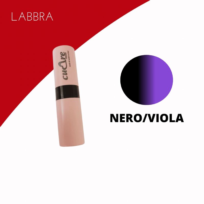 CUORE ROSSO - LIPSTICK BLACK METAL REFLEX BLACK/VIOLET 02