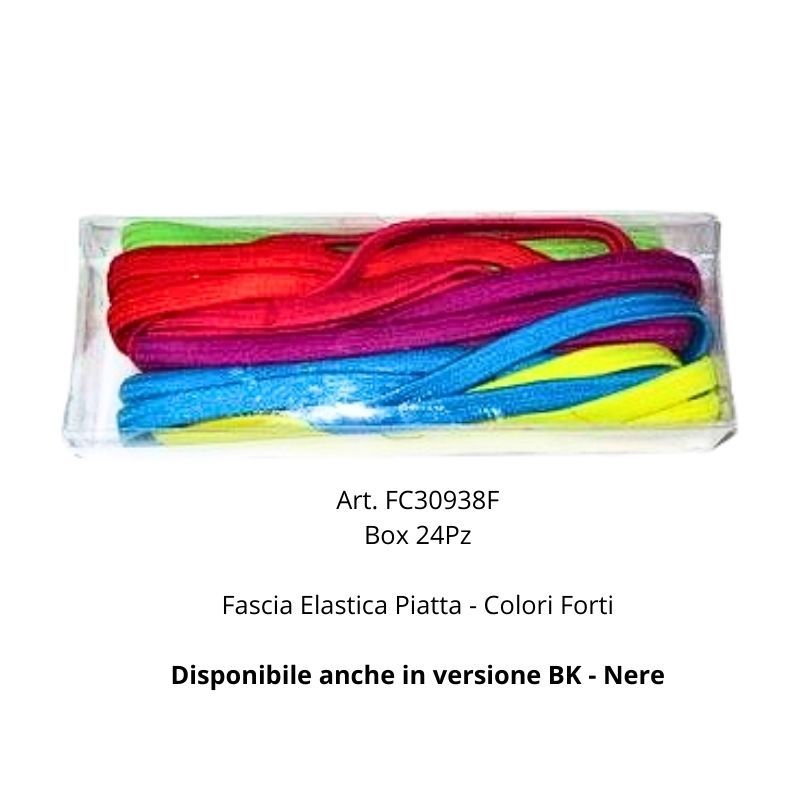 FASCIA ELASTICO PIATTO COL. FORTI +