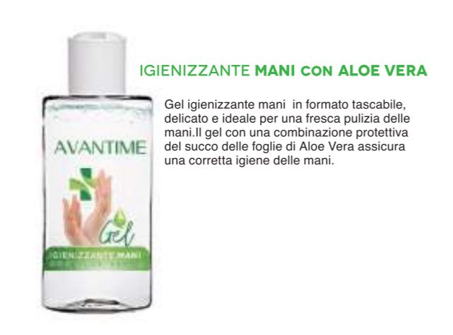 GEL MANI IGIENIZZANTE AVANTIME 80ml