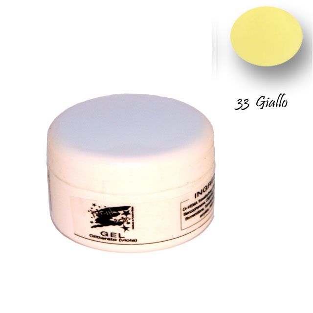 GEL PASTELLO 5ML. GIALLO 33