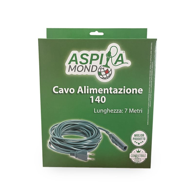 ASPIRAMONDO - CAVO ALIMENTAZIONE 7MT 140 IN SCATOLA