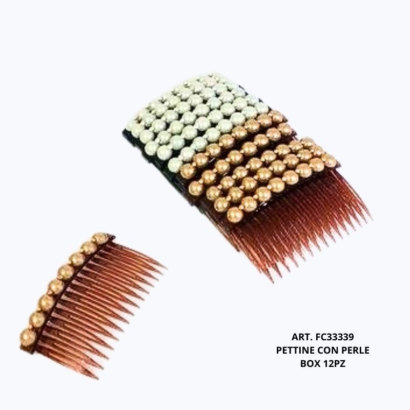 PETTINE C/PERLE (x12PZ)