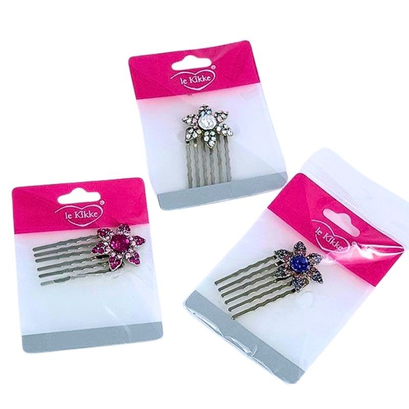 PETTININO GRANDE FIORI STRASS (X6PZ)