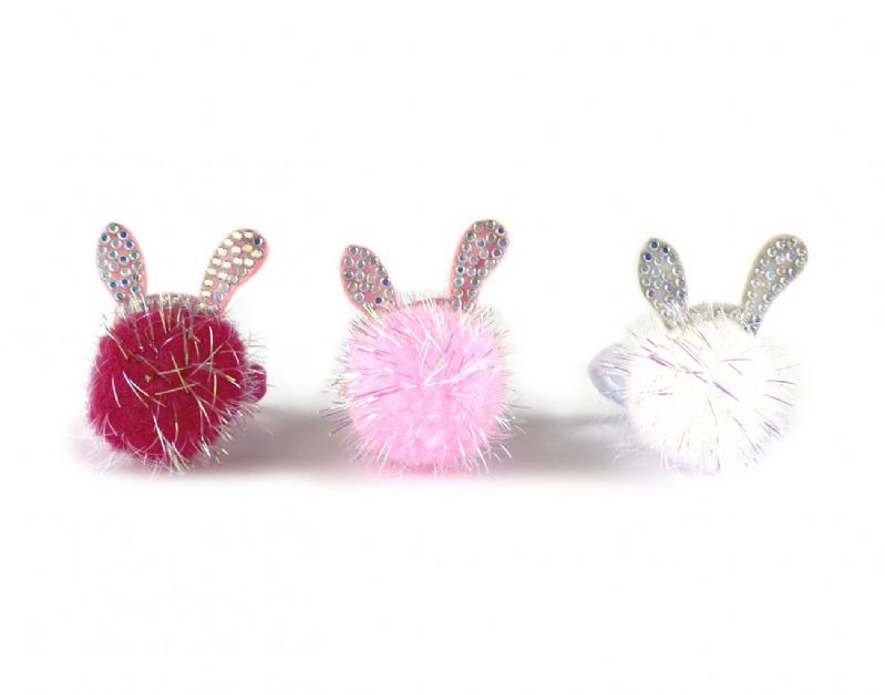 POLSINO CON ORECCHIE CONIGLIO STRASS (X12PZ)