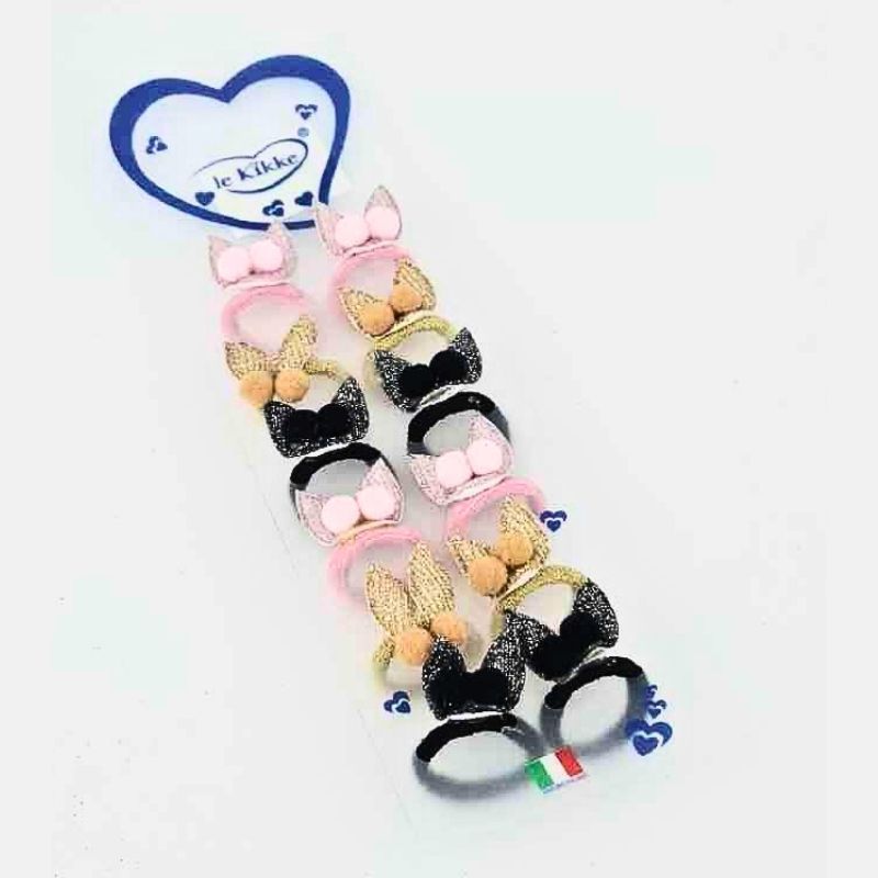 POLSINO ORECCHIE GLITTER PON PON (x12PZ)