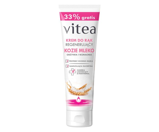 VITEA Crema Mani Rigenerante al Latte di Capra 75ml + 25ml