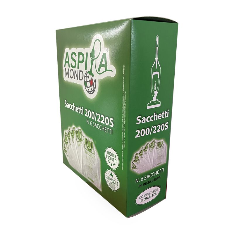 ASPIRAMONDO - SACCHETTI 200/220S IN SCATOLA