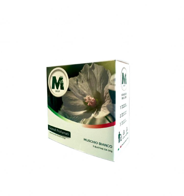 MG - GRANULI PROFUMATI MGROUP - MUSCHIO BIANCO
