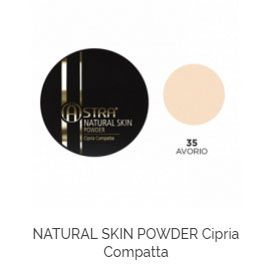 ASTRA - NATURAL SKIN POWDER Cipria Compatta 35